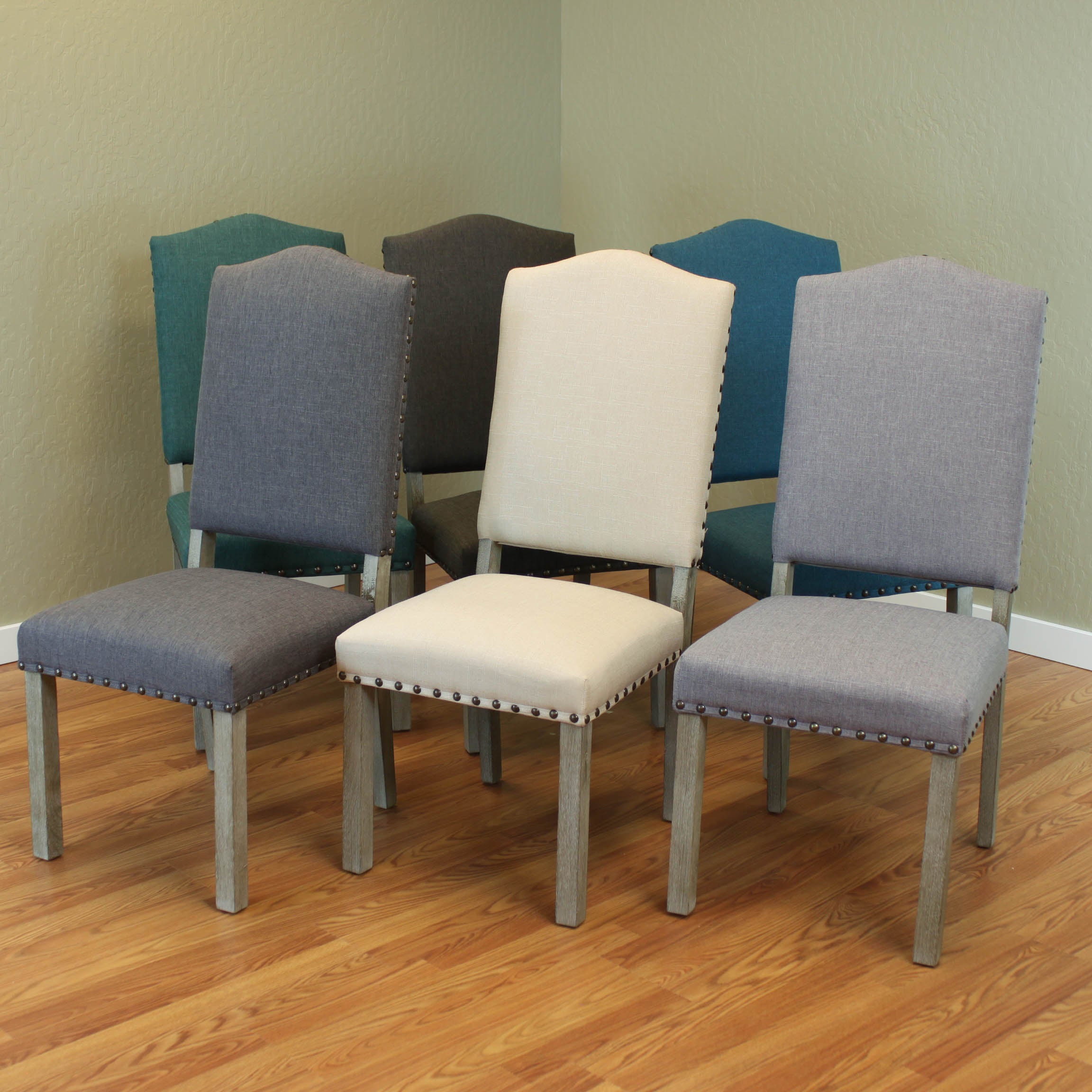 Maceda Linen Dining Chairs (Set of 2)