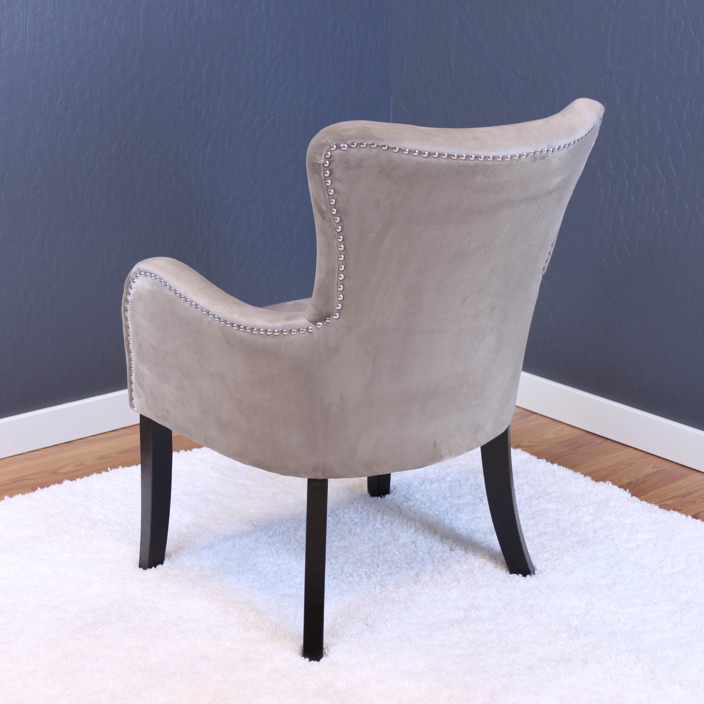 Aalten Velvet Arm Chair