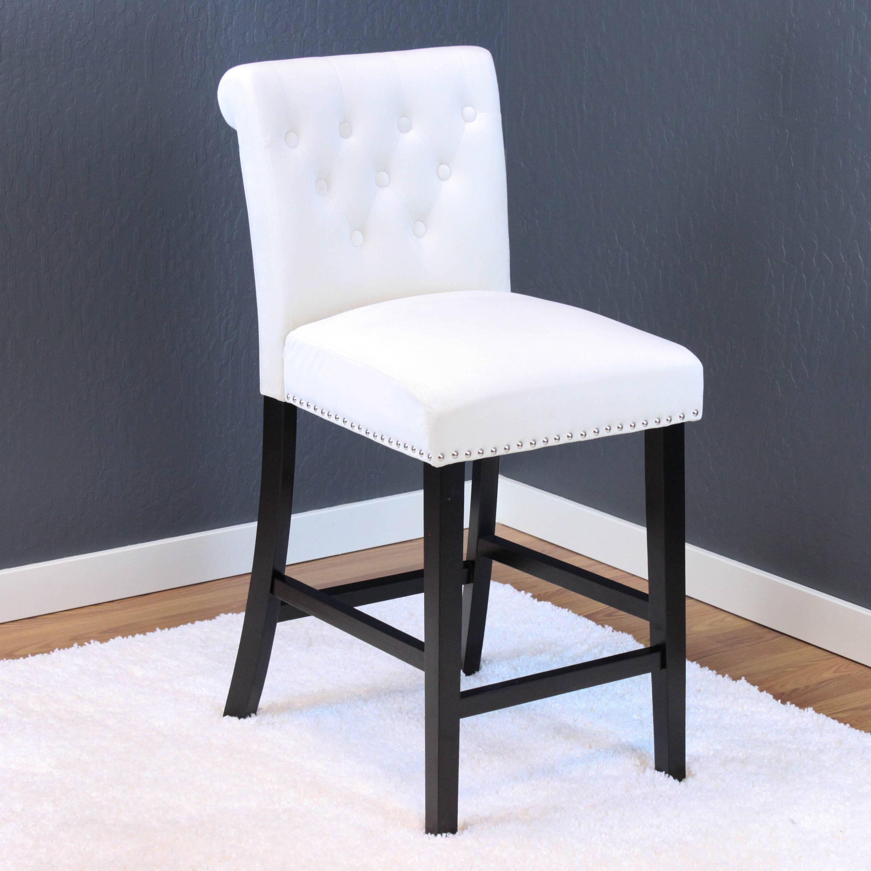 Markelo Velvet Counter Chairs (Set of 2)