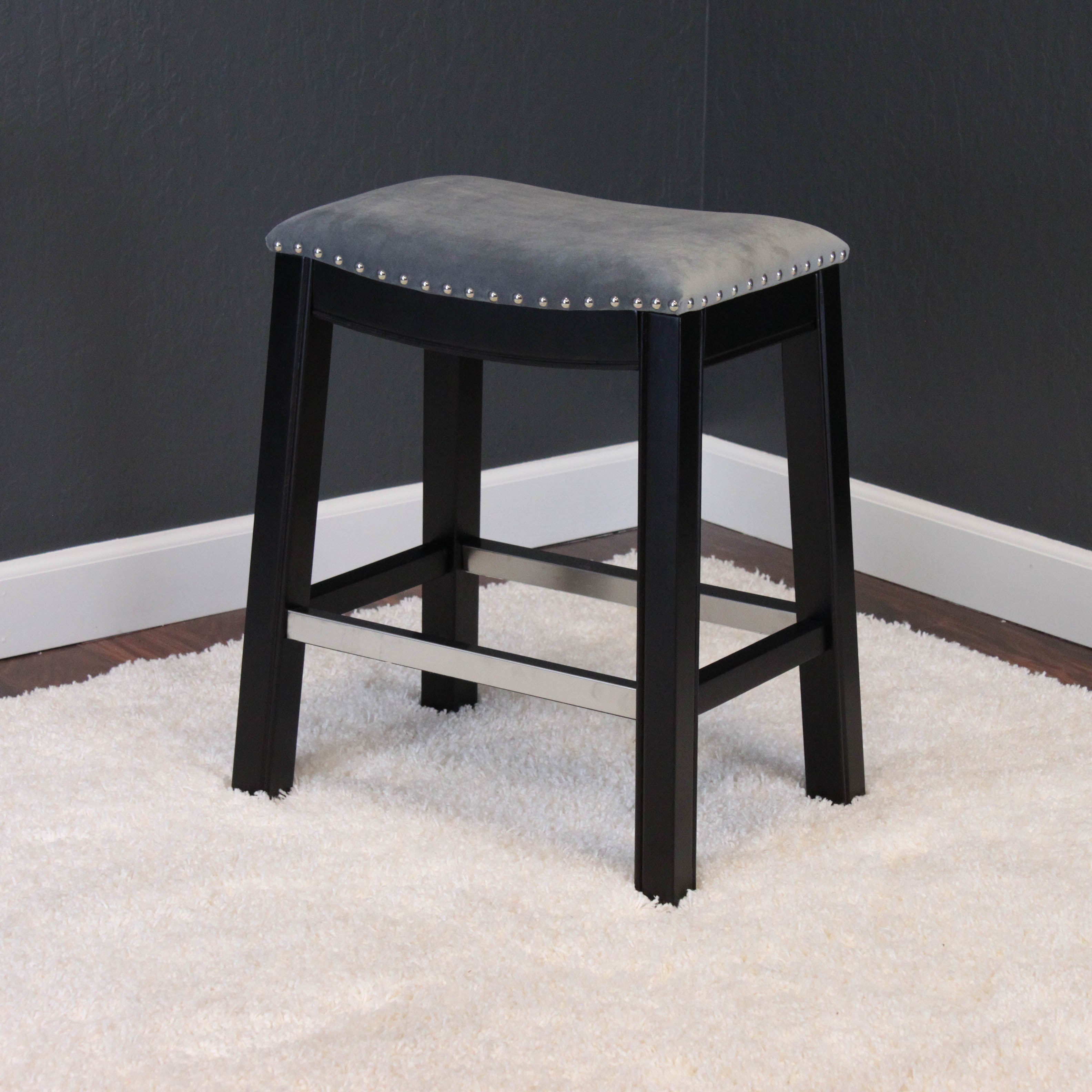 Navario Velvet Counter Chair