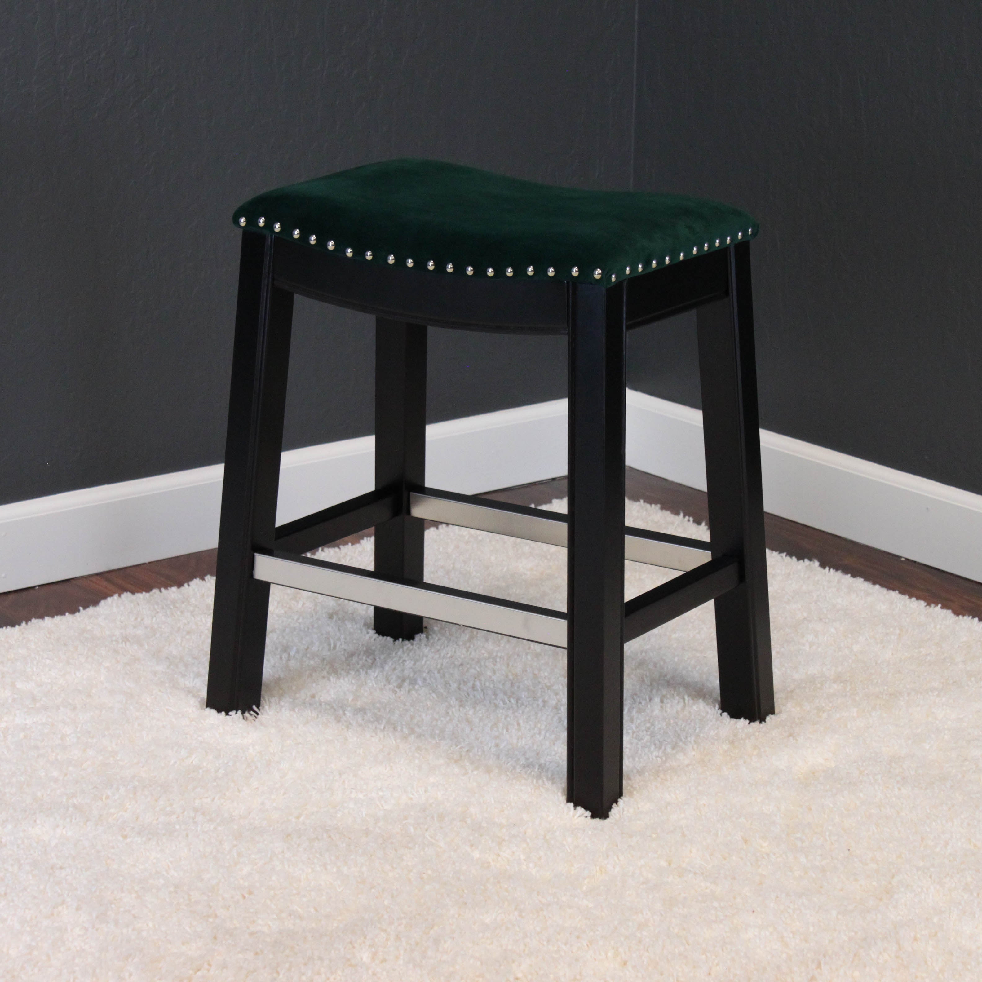 Navario Velvet Counter Chair