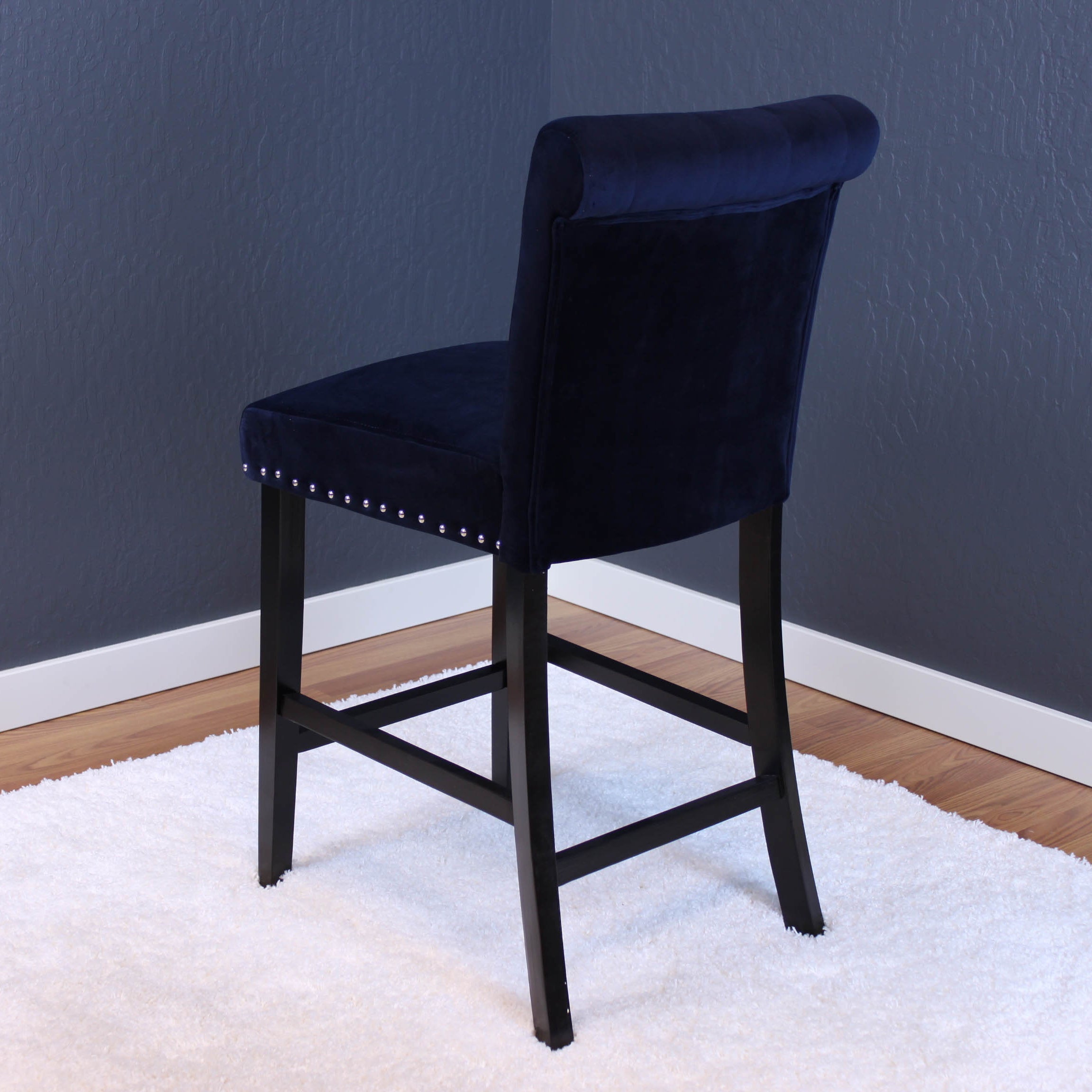 Markelo Velvet Counter Chairs (Set of 2)