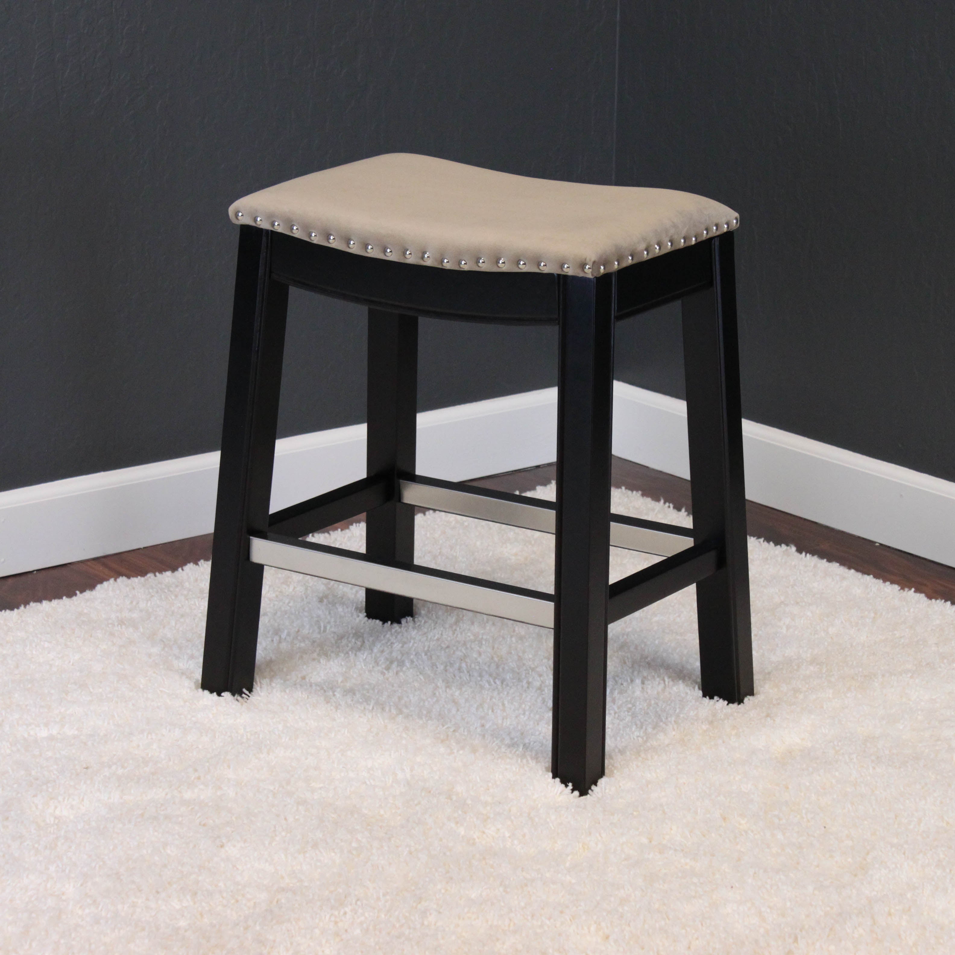 Navario Velvet Counter Chair
