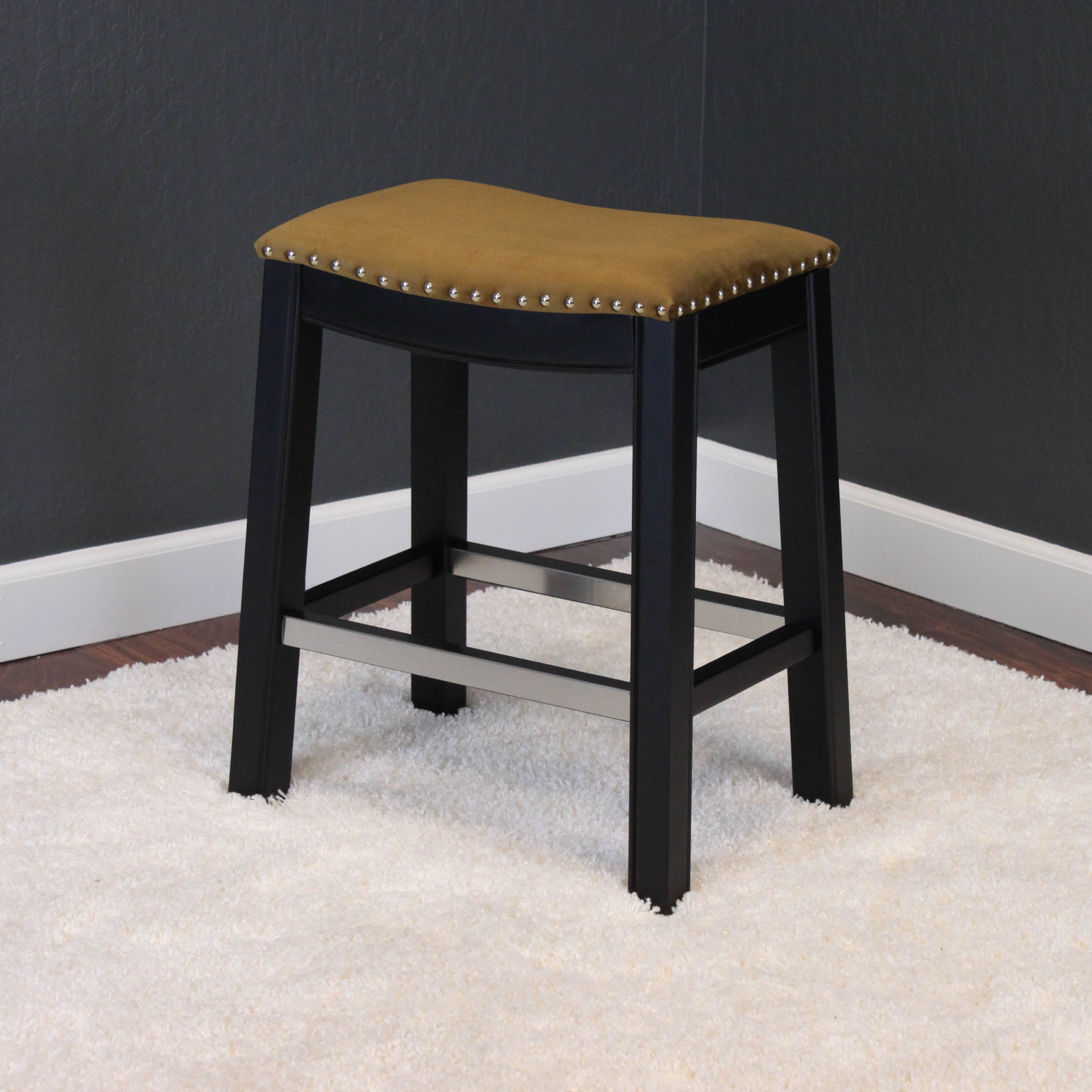 Navario Velvet Counter Chair