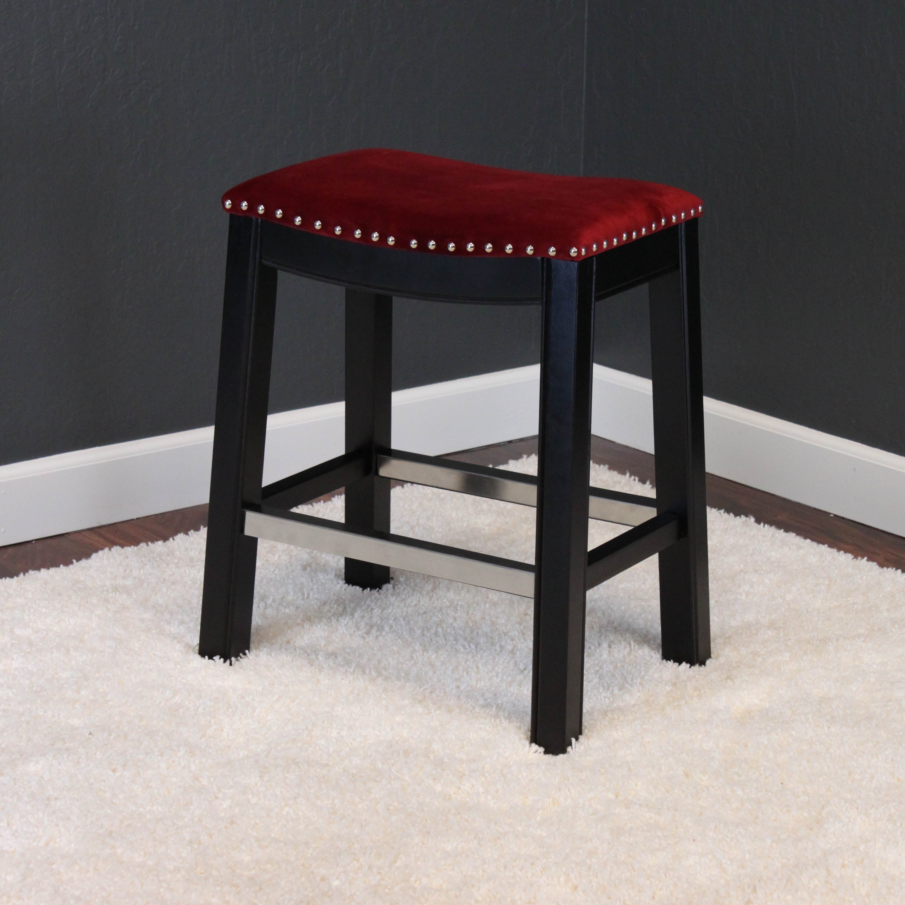Navario Velvet Counter Chair