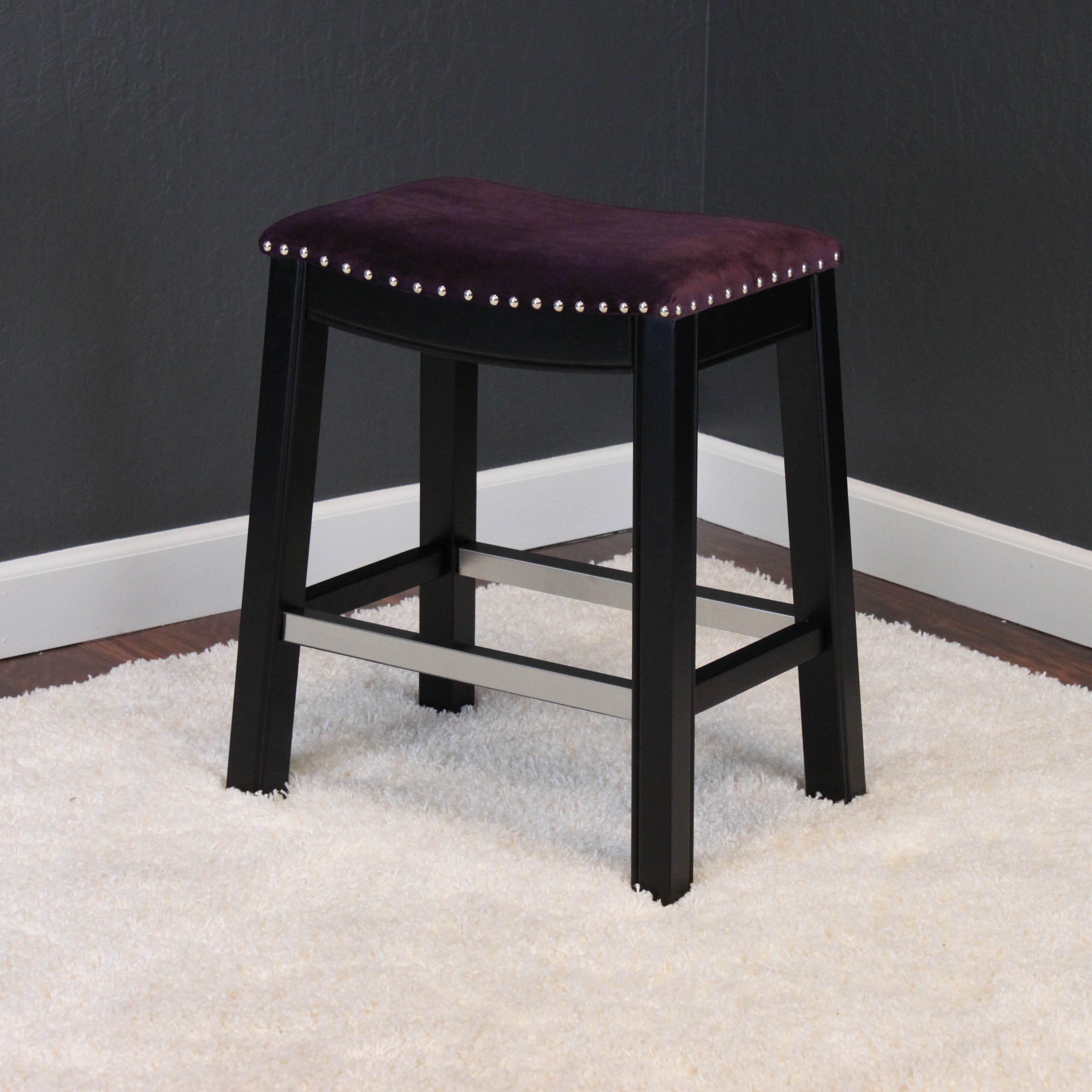 Navario Velvet Counter Chair