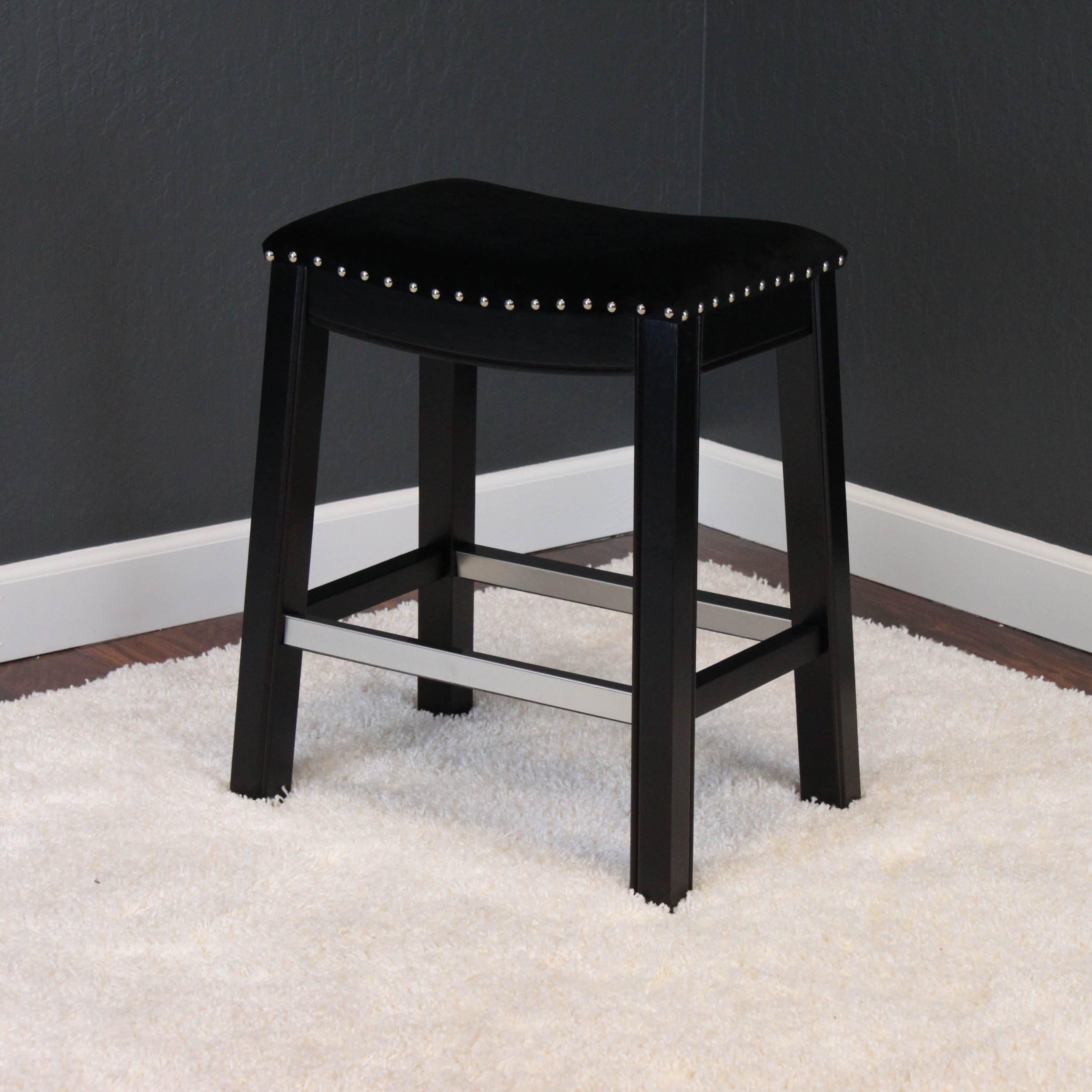 Navario Velvet Counter Chair